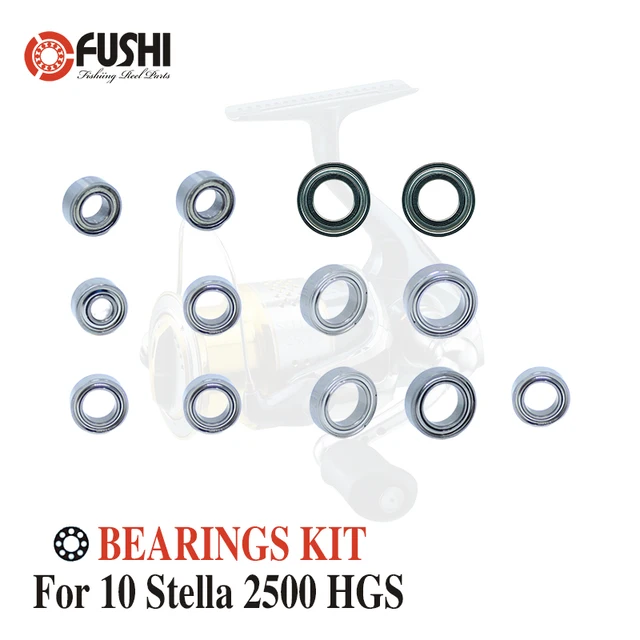 Special Offers Fishing Reel Stainless Steel Ball Bearings Kit For Shimano 10 Stella 2500 HGS / 02789 Spinning reels Bearing Kits Special Offers Fishing Reel Stainless Steel Ball Bearings Kit For Shimano 10 Stella 2500 HGS / 02789 Spinning reels Bearing Kits