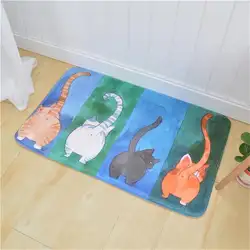 50X80 CM Butt Коврик Против Скольжения Ванной Carpet Домой Вход/Прихожая Коврик Гардероб Напольный Коврик поглощать Воду Кухня Мат