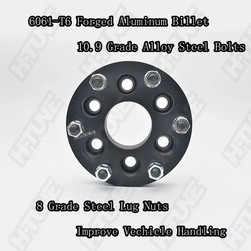 H TUNE 4 шт. кованый алюминий черный 6x114 3 до 6x139 7 66.1CB 30 мм колесные распорки для Frontier