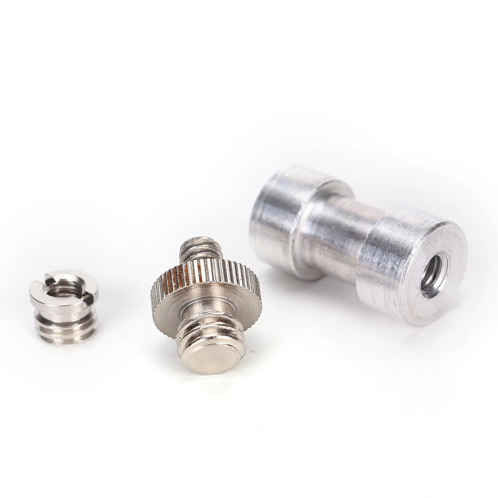

HOT 1/4 to 3/8 Male to Female Adapter Screw Camera Tripod Accessories Kit Camera DSLR SLR Accessories