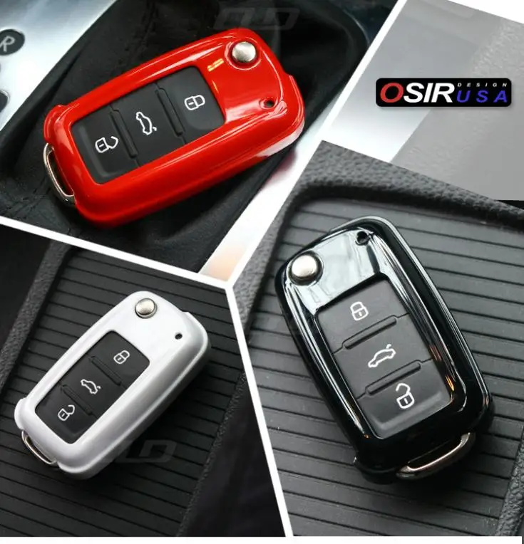 Для Volkswagen Golf 6 NEW SAGITAR Passat Lavida Tiguan ABS ключ упаковка/Чехол для автомобильного