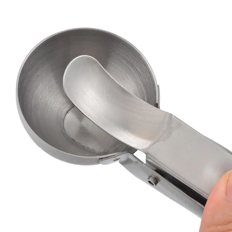 Hoomall Stainless Steel Ice Cream Spoon Portable Aluminum Alloy Non-stick Anti-feeze Ice Cream Baller Scoop Home Kitchen Tools