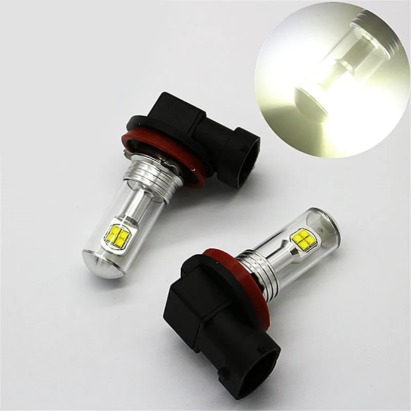 2 шт. высокое качество H8 H11 8SMD высокая яркость 40 Вт светодиодсветодиодный
