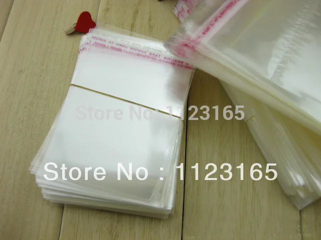 Самоклеящаяся полиэтиленовая пленка 12 х18 см 500 шт./лот|bag in box machine|bag hpjewelry gift bag |