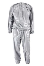 Heavy Duty font b Fitness b font Weight Loss Sweat Sauna Suit Exercise Gym Anti Rip