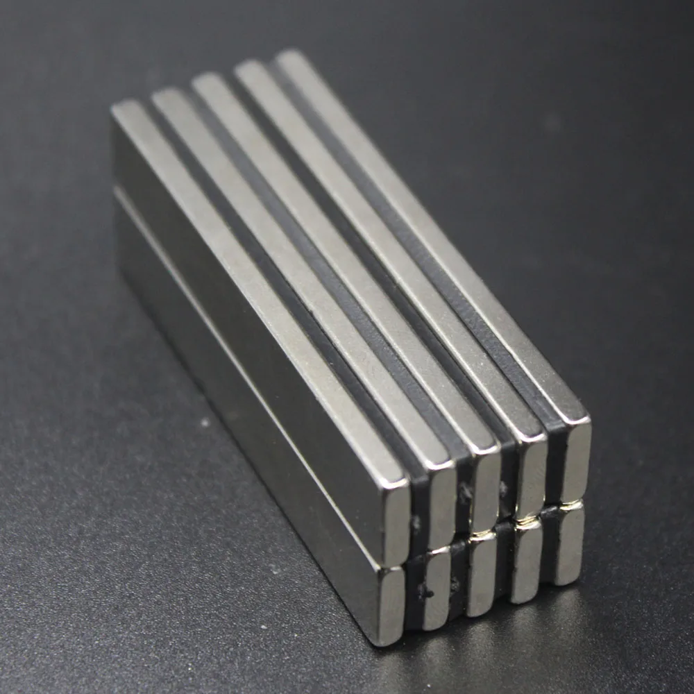 1/2/3/5/10Pcs 60x10x3 Neodymium Magnet 60mm x 10mm x3mm N35 NdFeB Block Super Powerful Strong Permanent Magnetic imanes