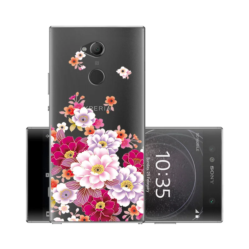 Чехол для телефона s для sony Xperia XA2 XA1 Plus XA Ultra чехол для sony Z6 C6 G3121 чехол прозрачный окрашенный силиконовый мягкий ТПУ бампер