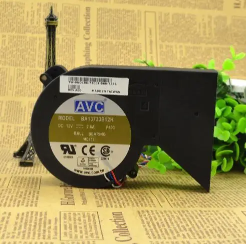 Натуральная AVC BA13733B12H P403 DC 12V 2.60A (5 вытащить шпильку 4 провода) вентилятор