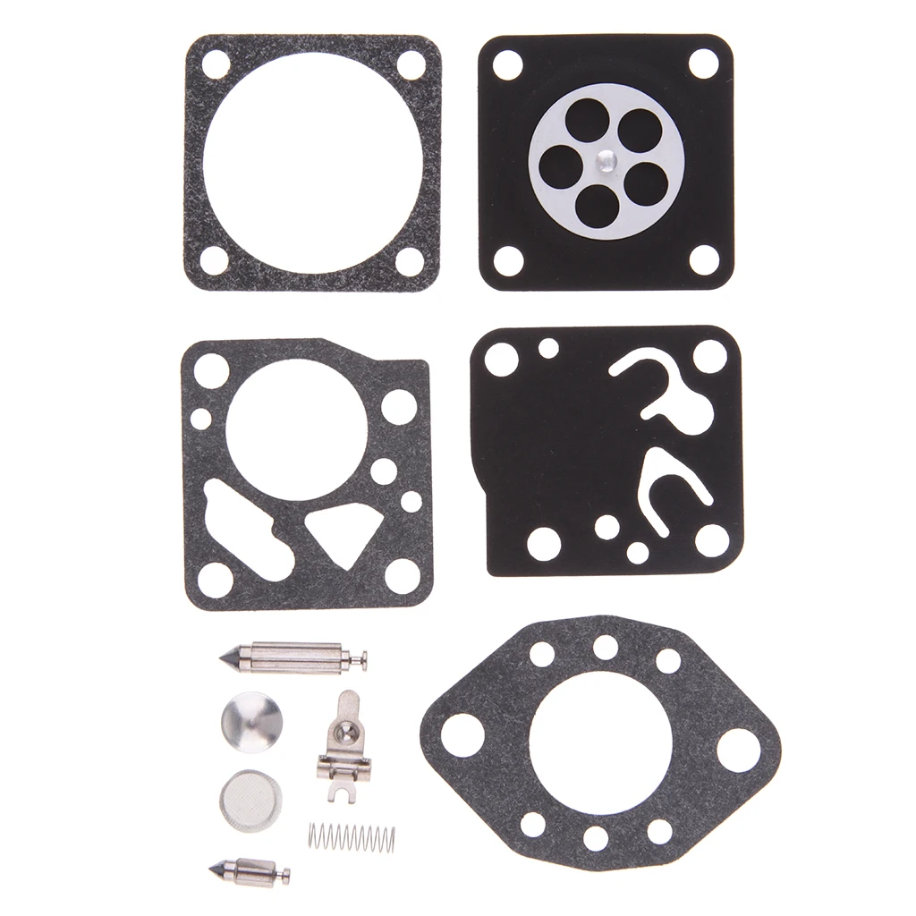 Carburetor Carb Repair Kit For Tillotson RK14 HU RK13 HU With Hard Parts