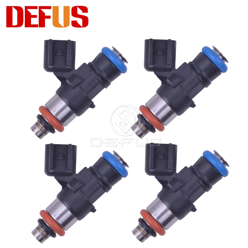 Топливный инжектор DEFUS 4X 0280158051 для Corvette 08-13 LS3 L99 10-15 Camaro SS 06-13 LS7 Z06 сопло инжекторные