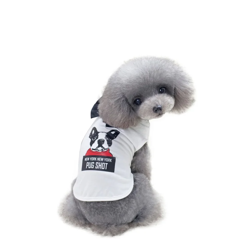 2018 Summer Dog Clothes Vest Dogs Shirt For Small Medium Dogs Cool