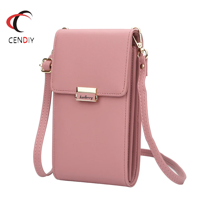 New Baellerry Purse Shoulder Bags Women Chain Mobile Phone Bag Small