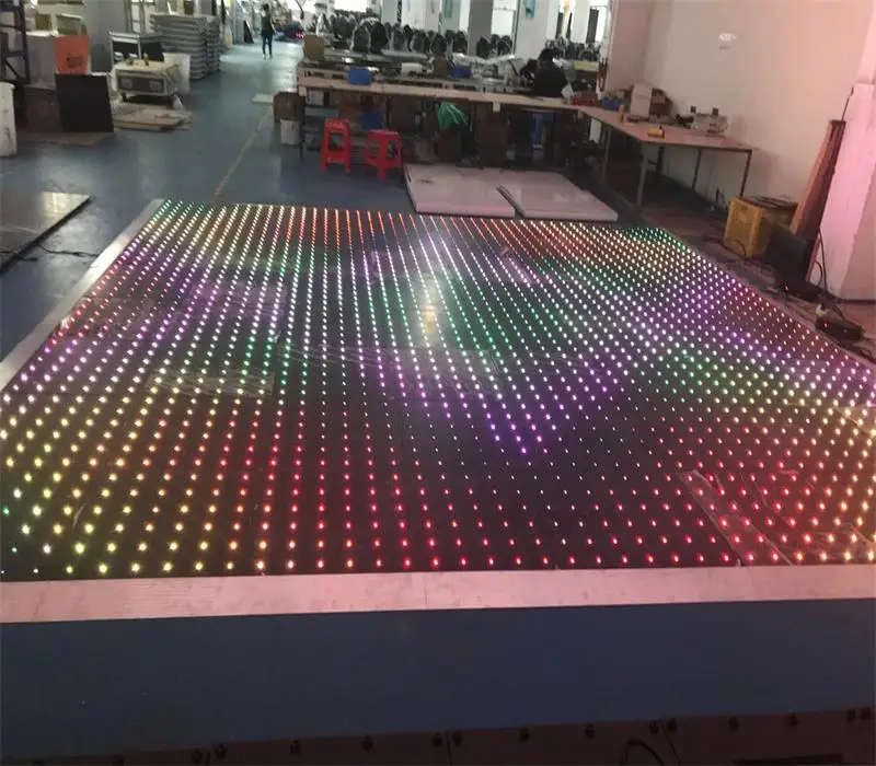 16x16ft Портативный Led видео танцпол RGB для Свадебная вечеринка в стиле диско
