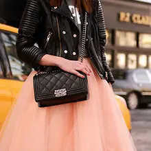 Розовый 5 слоев Длинные Тюлевая юбка с высокой талией и Миди-юбки плиссированные Для женщин пачка для взрослых;