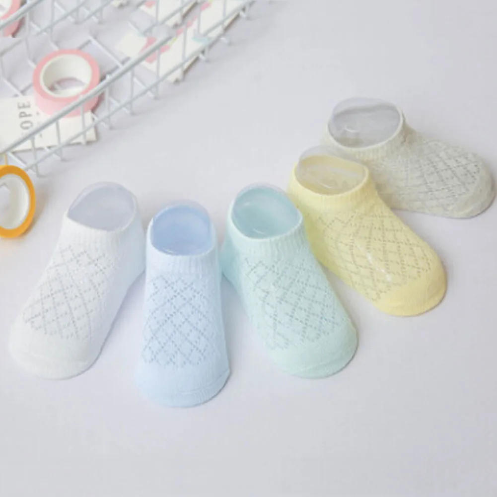 

New Breathable Mesh Summer Baby Socks Cotton for Boys Girls Kids Infant Childrens Socks Bebe Clothes Short Socks