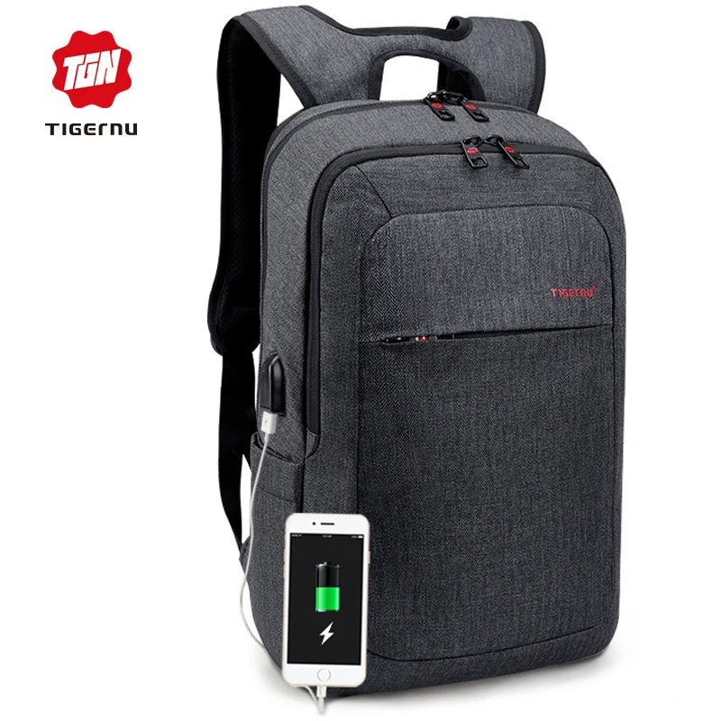 

Tigernu Brand Nylon Waterproof Anti theft 15.6" Laptop Men Backpack Women Backpack Mochila School Backpack Bag Casual Laptop Bag