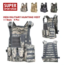 Мужская камуфляжная Военная Экипировка тактические армейские жилеты Боевая охотничья униформа для страйкбола снайперская Экипировка камуфляж спецназ ghillie Костюмы Одежда