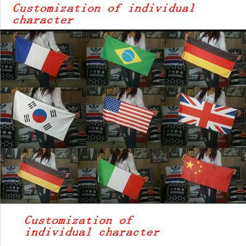 Пляжное полотенце фитнес Баскетбол Футбол Спорт национальный флаг