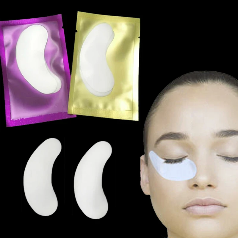 10Pairs Beauty Tool Eye Pads Eyelash Pad Gel Patch Extension Lint Lashes Mask Eyepads -B118