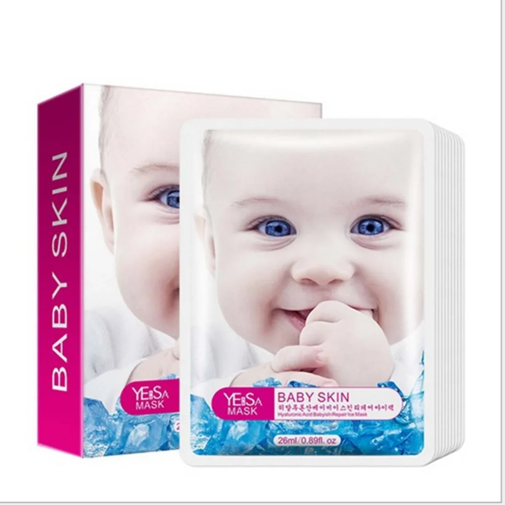 Baby Ice Mask Face Care Mask Deep Nourish Facial Mask Moisturizing
