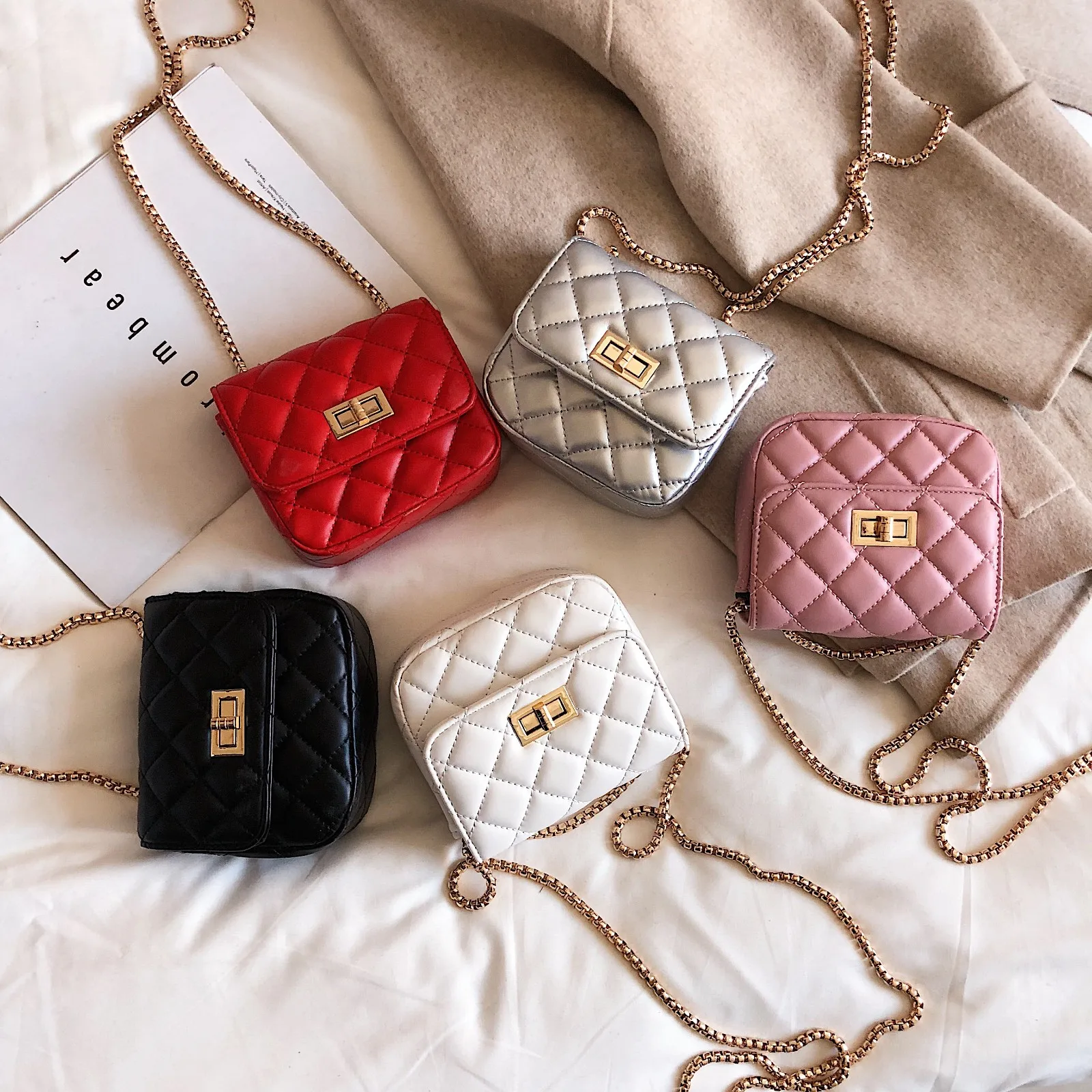 الصيف حقيبة يد فاخرة حقائب النساء مصمم الكتف بو الجلود سلسلة مساء حقيبة صغيرة رسول Crossbody حقائب للنساء 2019