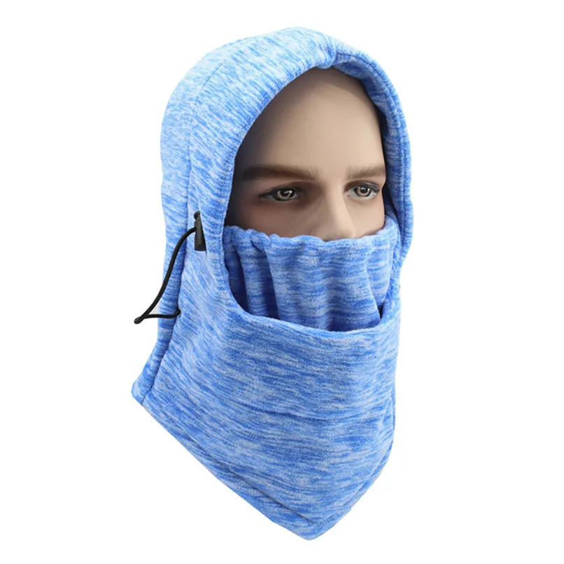 Лыжная маска лыжные нагрудники уличные спортивные головные уборы теплый шарф катионная тканевая шляпа тактическая маска велосипедная маска для лица велосипедная шапочка#2 s - Цвет: Синий