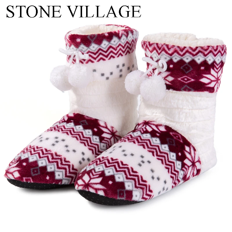 fleece bootie slippers
