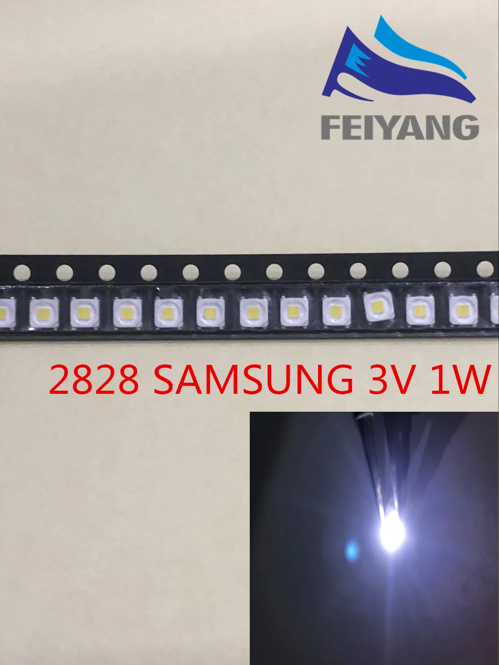 

500pcs special LED Backlight Flip-Chip LED 1.5W 3V 3228 2828 SPBWH1322S1KVC1BIB Cool white TV Application For SAMSUNG