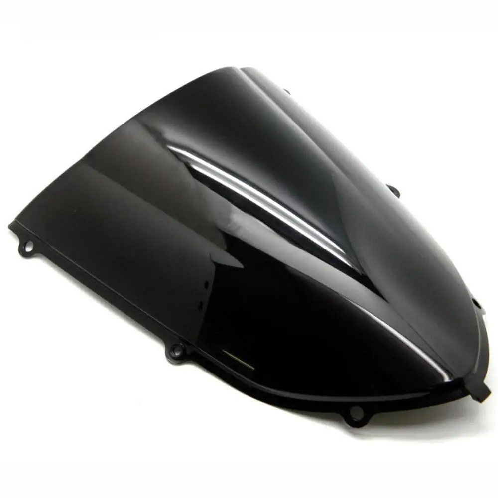 MFS MOTOR Double Bubble Windshield Windscreen Motorcycle Parts For Kawasaki NINJA ZX6R 2005-2008 ZX10R 2006-2007