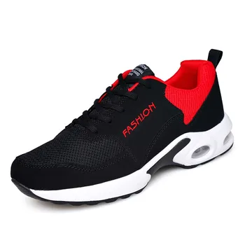 

unisex Men Tennis Shoes Men Sport Shoes Breathable Mesh Sneaker Tenis Hombre women Shoes Chaussures Homme Black Cushion Trainers
