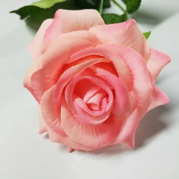 

10Pcs a lot artificial flowers for wedding rose flower for christmas flores artificiais bloemen PU flowers for Festive holidays