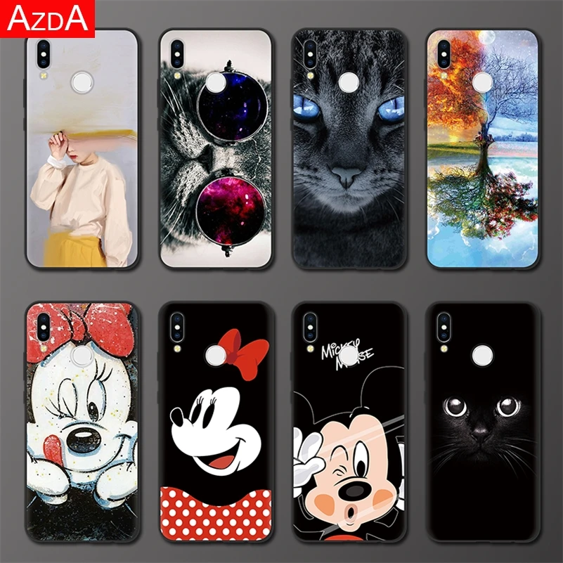 

TPU Animals Coque For Huawei P9 P10 P20 P30 Mate 10 20 Pro Lite Y6 2017 Nova 3 3i Cover For Honor 6A 7A 9 10 Lite 8X Matte Case