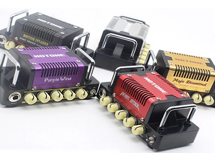 Hotone Audio Nano Legacy Micro Amp Mini Head Series сердечный приступ Британское вторжение пурпурный