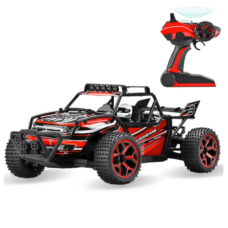 Высокая Скорость RC автомобиль 4WD 2,4 GHz дрейф взрывозащищенный корпус дистанционного управления внедорожников игрушка