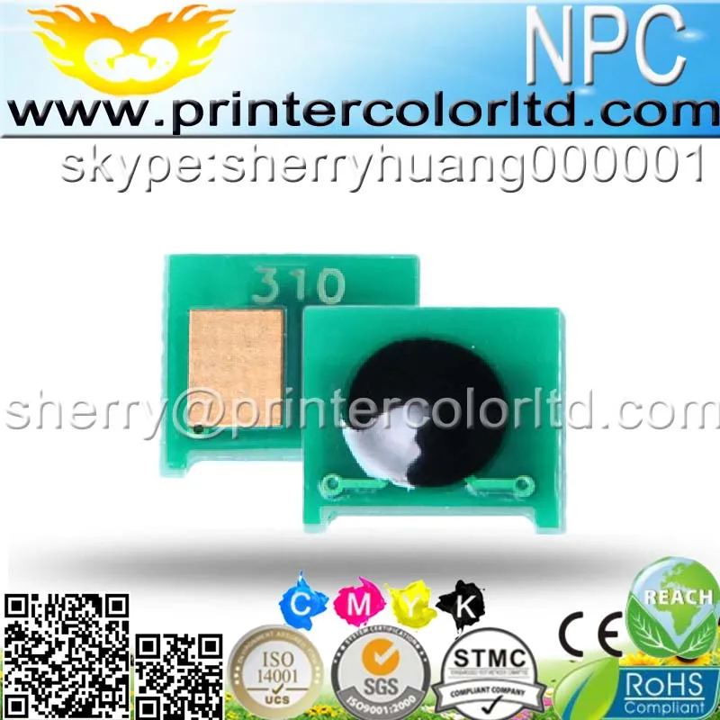 1Psc/набор CF213A 213a для HP cf213 чип сброса тонера Hp LaserJet Pro 200 200m цветной MFP M276nw M251 M276n