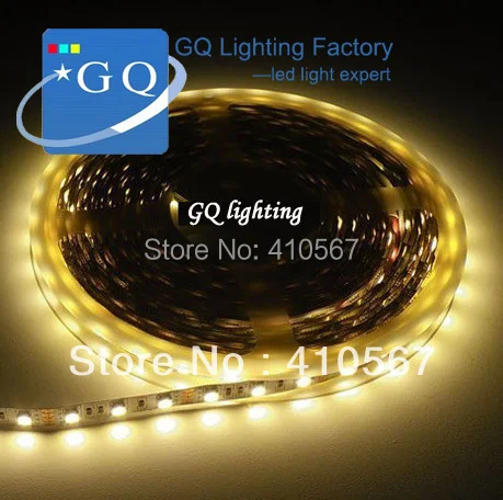 GQ высокий свет 12 V 3528 SMD светодиодные полосы света