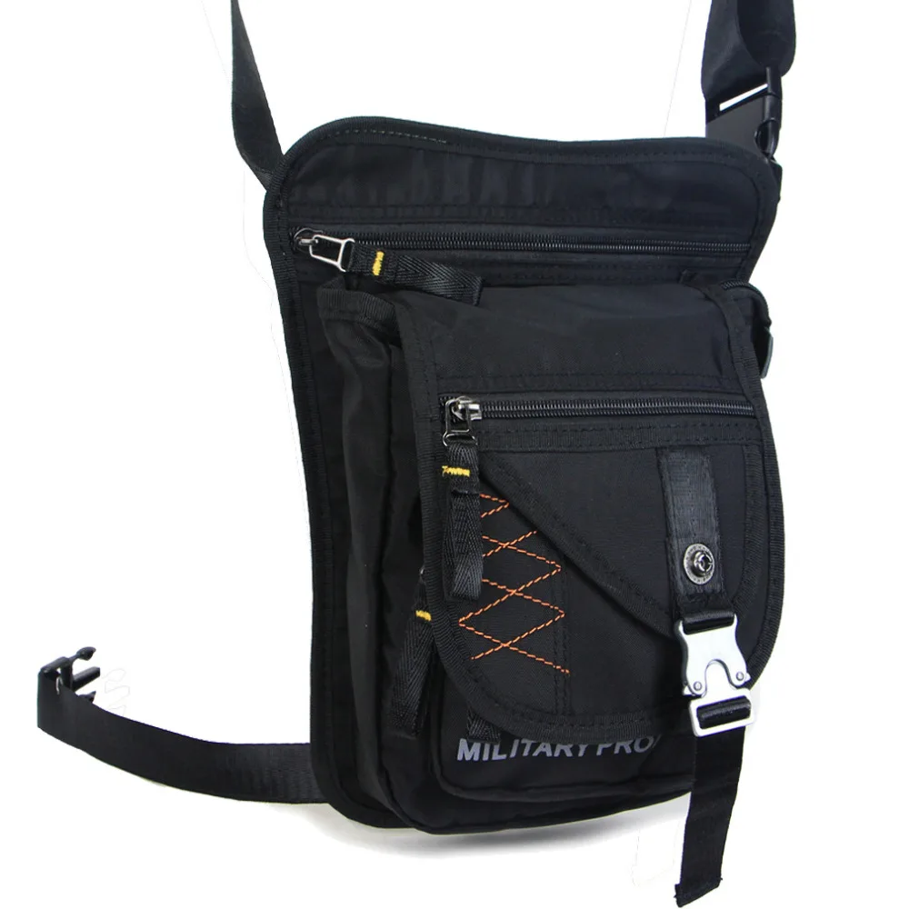 Tactical Military motorcycle Sport Drop Leg Bag Running Fanny pack