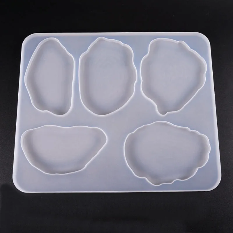 

1pcs Translucent Cup Mat Silicone Mold DIY Jewelry Making Tool Moulds UV Epoxy Resin Decorative Craft