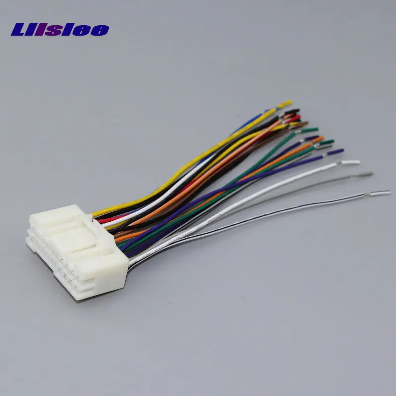

Liislee Car CD DVD Player Power Wire Cable Plug For Hyundai For Kia Cerato 2015~2018 Plugs Into Factory Radio / DIN ISO Female