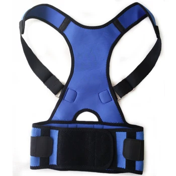 Neoprene Magnetic Posture Corrector Bad Back Lumbar Shoulder Support Belt Brace Back Straightening Spine Belt 