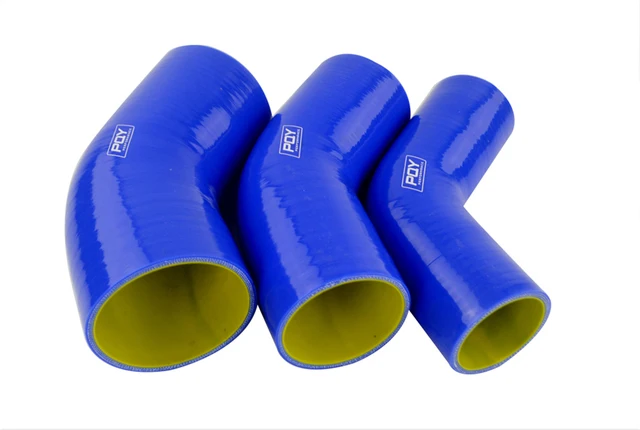 Manguera De Silicona Para Turbo 32mm - Codo 45º Azul, Temperatura -60º A 300ºC, Para Intercooler Y Sistemas De Refrigeración Coche