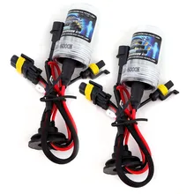2PCS Car Xenon HID Replacement 35W Bulbs Truck Lights Kits 8000K