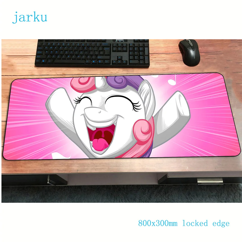  my little pony mouse pad 80x30cm gaming mousepad gamer mouse mat computer Personality desk padmouse
