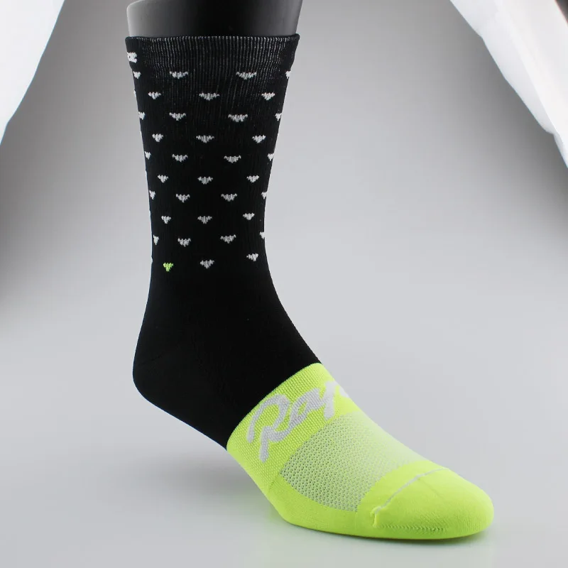 Rapha высококачественные профессиональные брендовые дышащие спортивные носки для шоссейного велосипеда/носки для горных велосипедов/гоночные велосипедные носки - Цвет: yellow