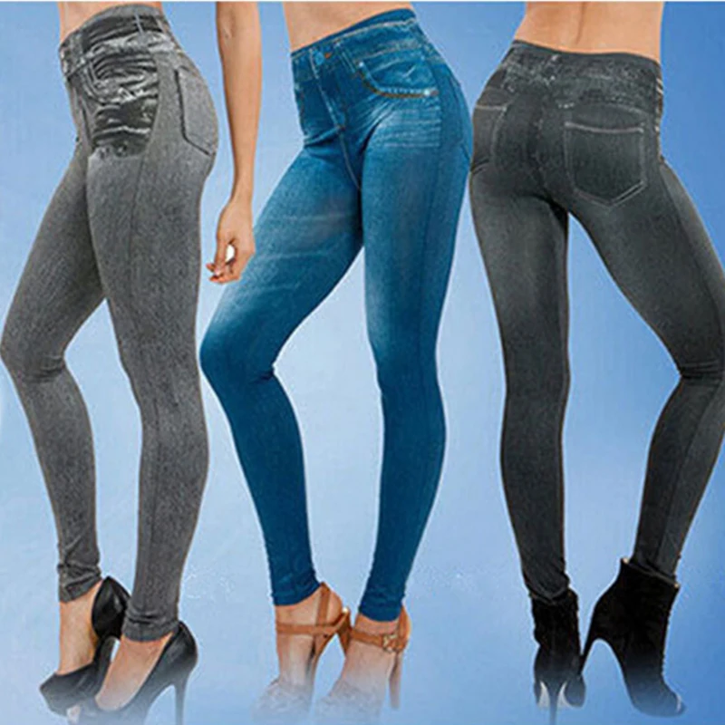 Популярные джинсы для женщин, джинсовые штаны с карманом, кашемировые узкие леггинсы с ковбойской имитацией, женские штаны для фитнеса размера плюс, Новинка