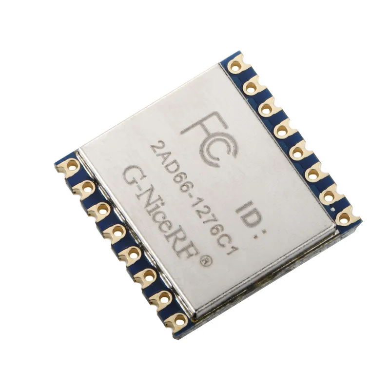 10 шт./лот lora1276-C1 FCC Сертифицированный 915 МГц 20dBm sx1276 чип дальнего радиуса действия 4 км RF беспроводной LoRa модуль