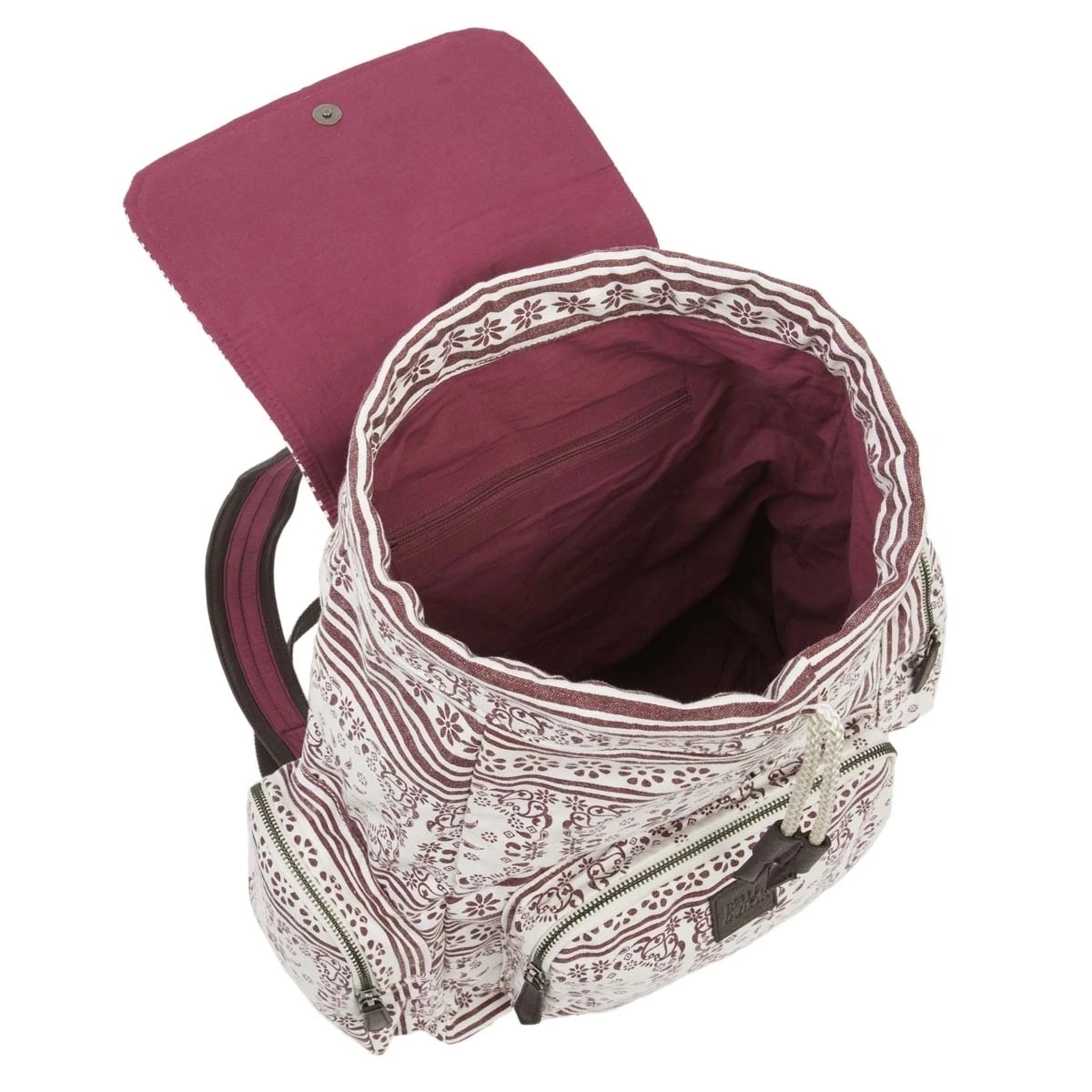 Bella Taylor Travel & Totes Kayla White Rucksack (3)