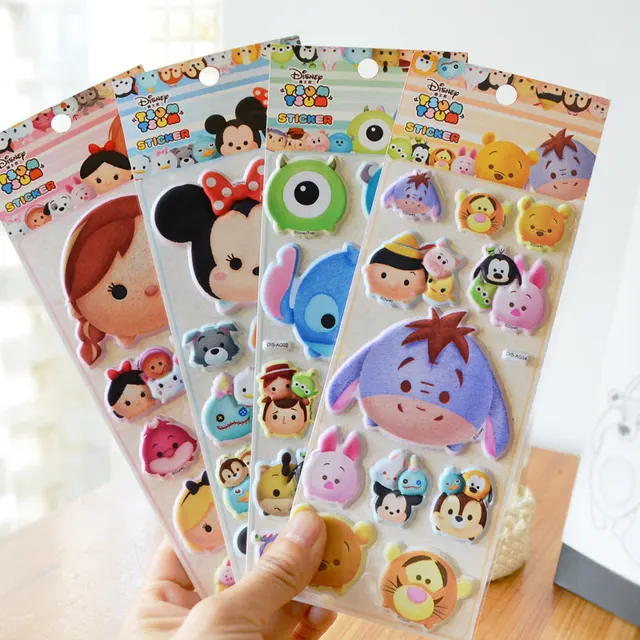 Special Offers Disney DIY Educational Decorative Gifts Classic Toys Sticker 4pcs Cute Cartoon Girl Tsum Tsum Puffy Bubble Stickers For Kids Boy Special Offers Disney DIY Educational Decorative Gifts Classic Toys Sticker 4pcs Cute Cartoon Girl Tsum Tsum Puffy Bubble Stickers For Kids Boy