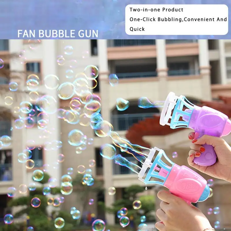 Kids ABS Electric Automatic Blowing Bubbles Machine Outdoor Toys For Children Safe Nontoxic Bubble Summer Games Lovely Gifts