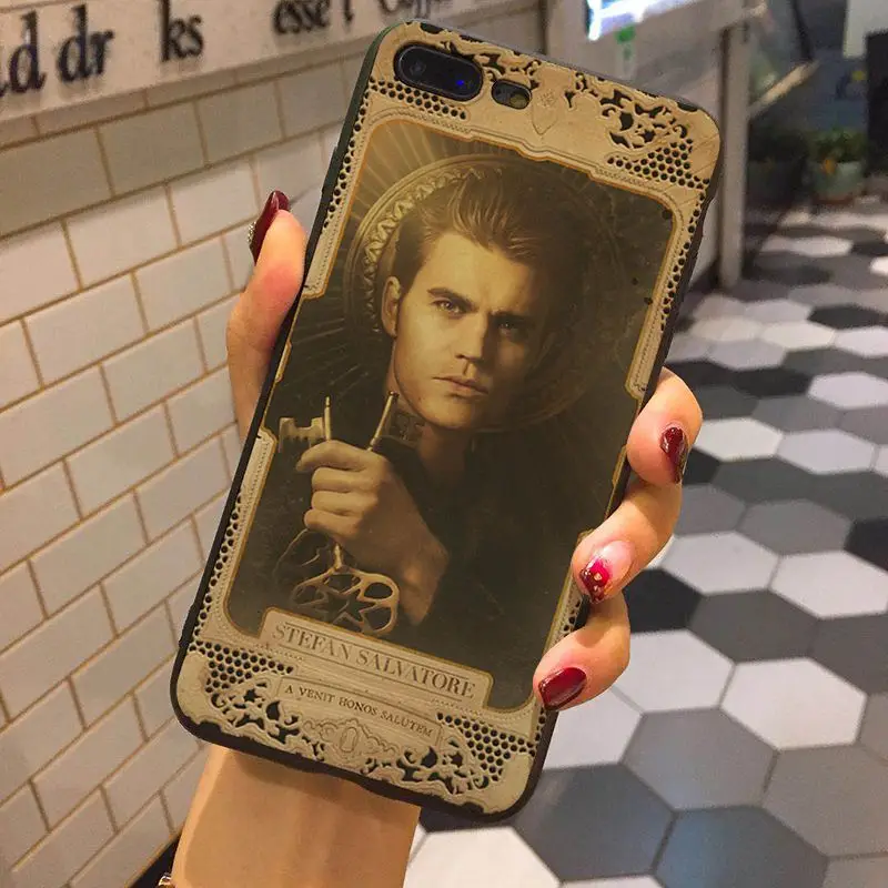 Retro poster The Vampire Diaries